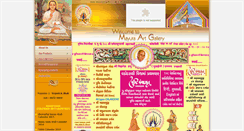 Desktop Screenshot of mayuraartgallery.com